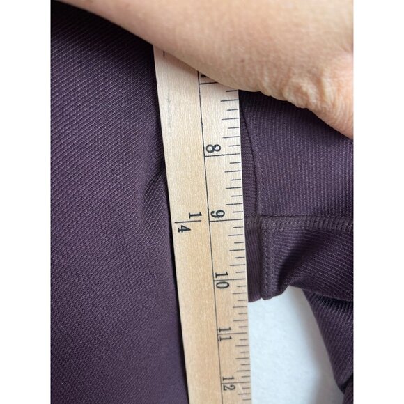 Athleta‎ Trail setter ponte motion maroon legging size 6 - Picture 6 of 10